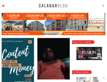 Tablet Screenshot of calabarblog.com